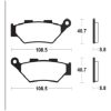 Bremseklodser Sintermetal TECNIUM – miniature 2
