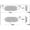 Bremseklodser SP Prime Line Sinteret BREMBO – miniature 2
