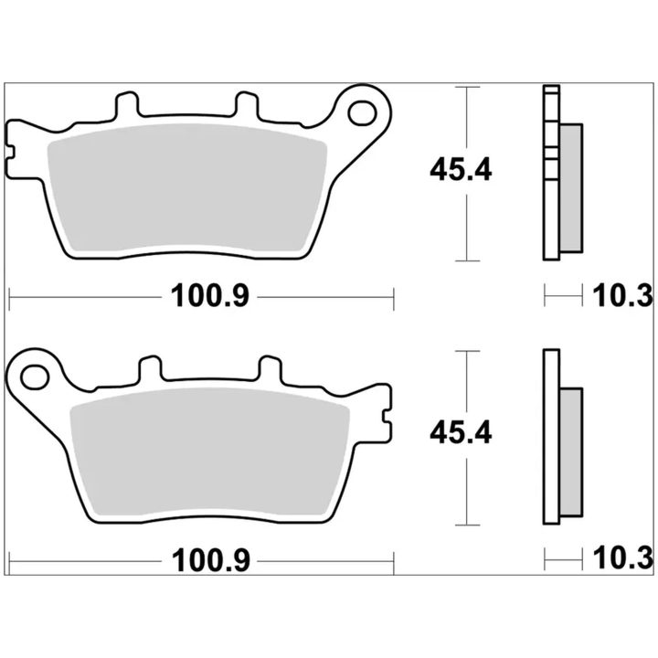 Bremseklodser SP Prime Line Sinteret BREMBO – billede 2