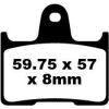 Bremseklodser STREET BAG Double-H Metal Sintered EBC Bag – miniature 1