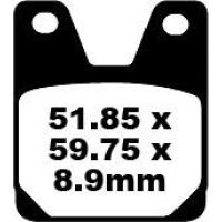 Bremseklodser STREET BAG Double-H Metal Sintered EBC