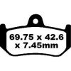 Bremseklodser STREET BAG Double-H Metal Sintered EBC Bag – miniature 1