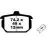 Bremseklodser STREET BAG Double-H Metal Sintered EBC Gade – miniature 1