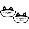 Bremseklodser STREET BAG Double-H Metal Sintered EBC Gade – miniature 1
