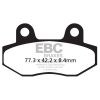 Bremseklodser STREET FRAM Double-H Metal Sintered EBC BRAKE PAD SINTER ROAD – miniature 1