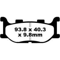 Bremseklodser STREET FRAM Double-H Metal Sintered EBC