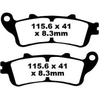 Bremseklodser STREET FRAM Double-H Metal Sintered EBC