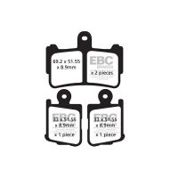 Bremseklodser STREET FRAM Double-H Metal Sintered EBC