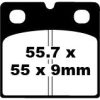 Bremseklodser STREET FRAM Double-H Metal Sintered EBC For / Bag – miniature 1