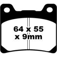 Bremseklodser STREET FRAM Double-H Metal Sintered EBC