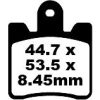 Bremseklodser STREET FRAM Double-H Metal Sintered EBC Gade – miniature 1