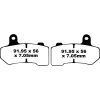Bremseklodser STREET FRAM Double-H Metal Sintered EBC Gade – miniature 1
