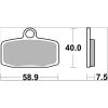 Bremseklodser SX Prime Line Sinteret BREMBO – miniature 3