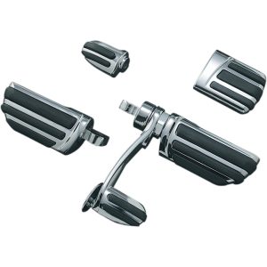 Bremsepedal Pilot Sort/krom KURYAKYN