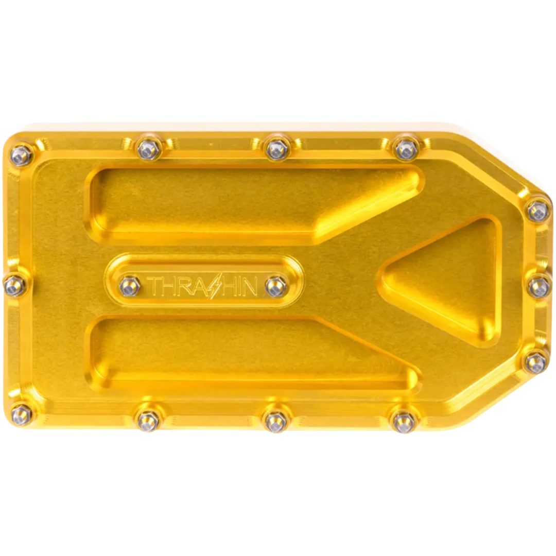 Bremsepedalplade Aggressor Guld THRASHIN SUPPLY CO. – billede 3