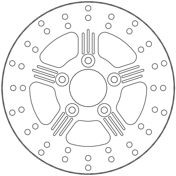 Bremseskive Adrian MOTO-MASTER 82,3 mm – billede 3