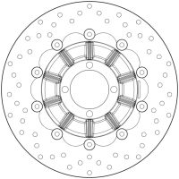 Bremseskive BAG Serie Oro Brembo