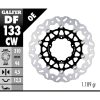 Bremseskive Contour Flydende Sort Sølv GALFER Bremseskive – miniature 1