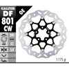 Bremseskive Contour Flydende Sort Sølv GALFER Bremseskive – miniature 1