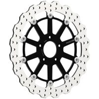 Bremseskive Flydende Wave Design Kontur Boret Todelt RICKS MOTORCYCLES
