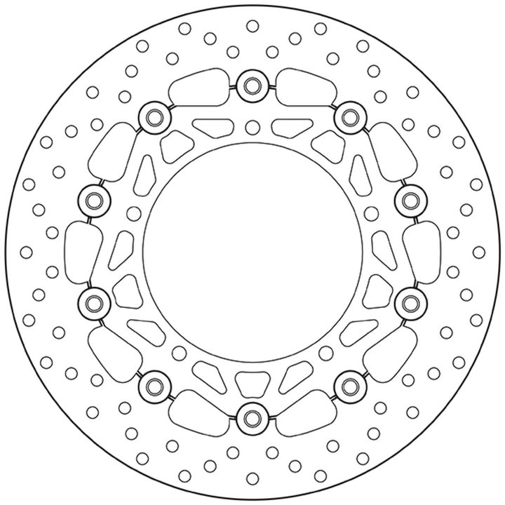Bremseskive FORAN Serie Oro Brembo – billede 3
