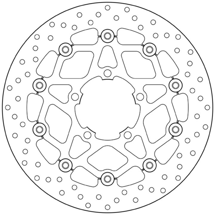 Bremseskive FORAN Serie Oro Brembo – billede 3
