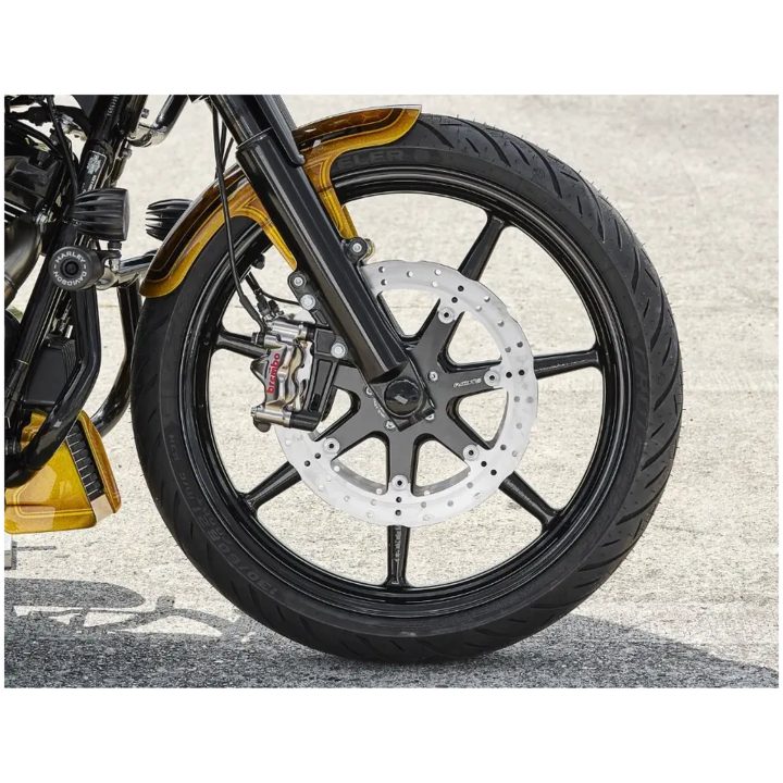 Bremseskive Fuldt Flydende Todelt Boret Wave Design Rustfri RICKS MOTORCYCLES – billede 2