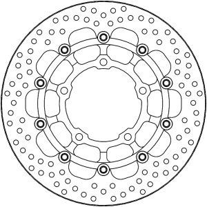 Bremseskive Halo For MOTO-MASTER