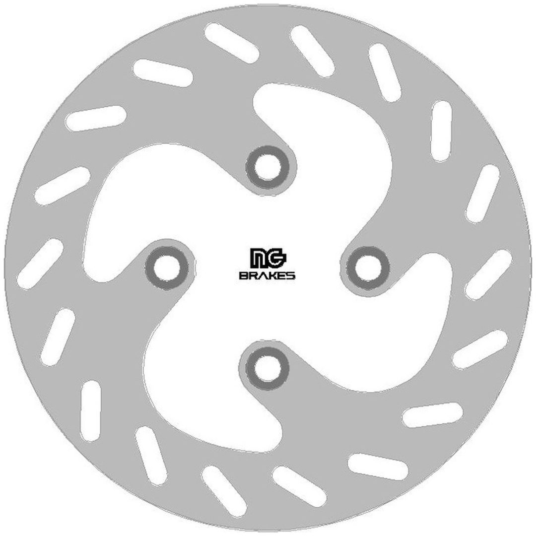 Bremseskive Round Fixed Højre Foran NG BRAKE DISC – billede 2