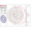 Bremseskive SERIE ORO PRIME LINE Fast Boret BREMBO – miniature 2