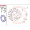 Bremseskive SERIE ORO PRIME LINE Fast Boret BREMBO – miniature 2