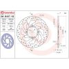 Bremseskive SERIE ORO PRIME LINE Fast Boret BREMBO – miniature 2