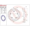 Bremseskive SERIE ORO PRIME LINE Fast Boret BREMBO – miniature 2