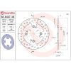 Bremseskive SERIE ORO PRIME LINE Fast Boret BREMBO – miniature 2