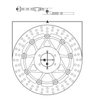 Bremseskive Standard For TRW