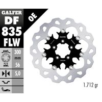 Bremseskive Wave Semi-flydende GALFER