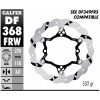 Bremseskive Wave® Sort/Sølv GALFER Bremseskive – miniature 2