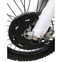 Bremseskivebeskytter Carbon Sort MOOSE RACING