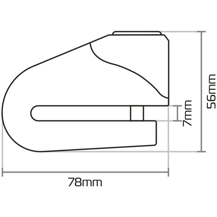 Bremseskivelås XA6 LK270 OXFORD – billede 5