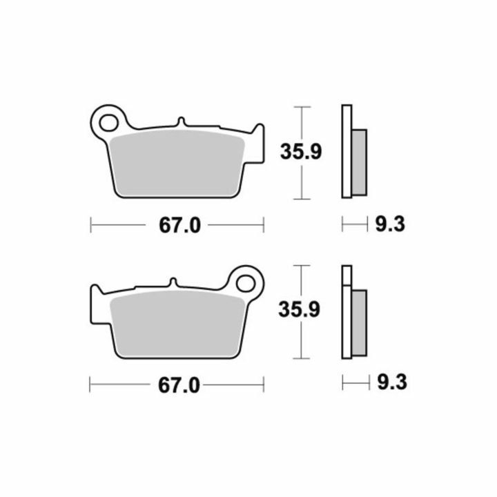 Bremseskiver Carbon SBS – billede 2