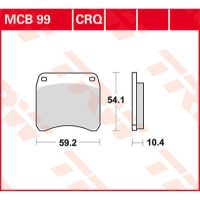 Bremseskiver Crq Series TRW