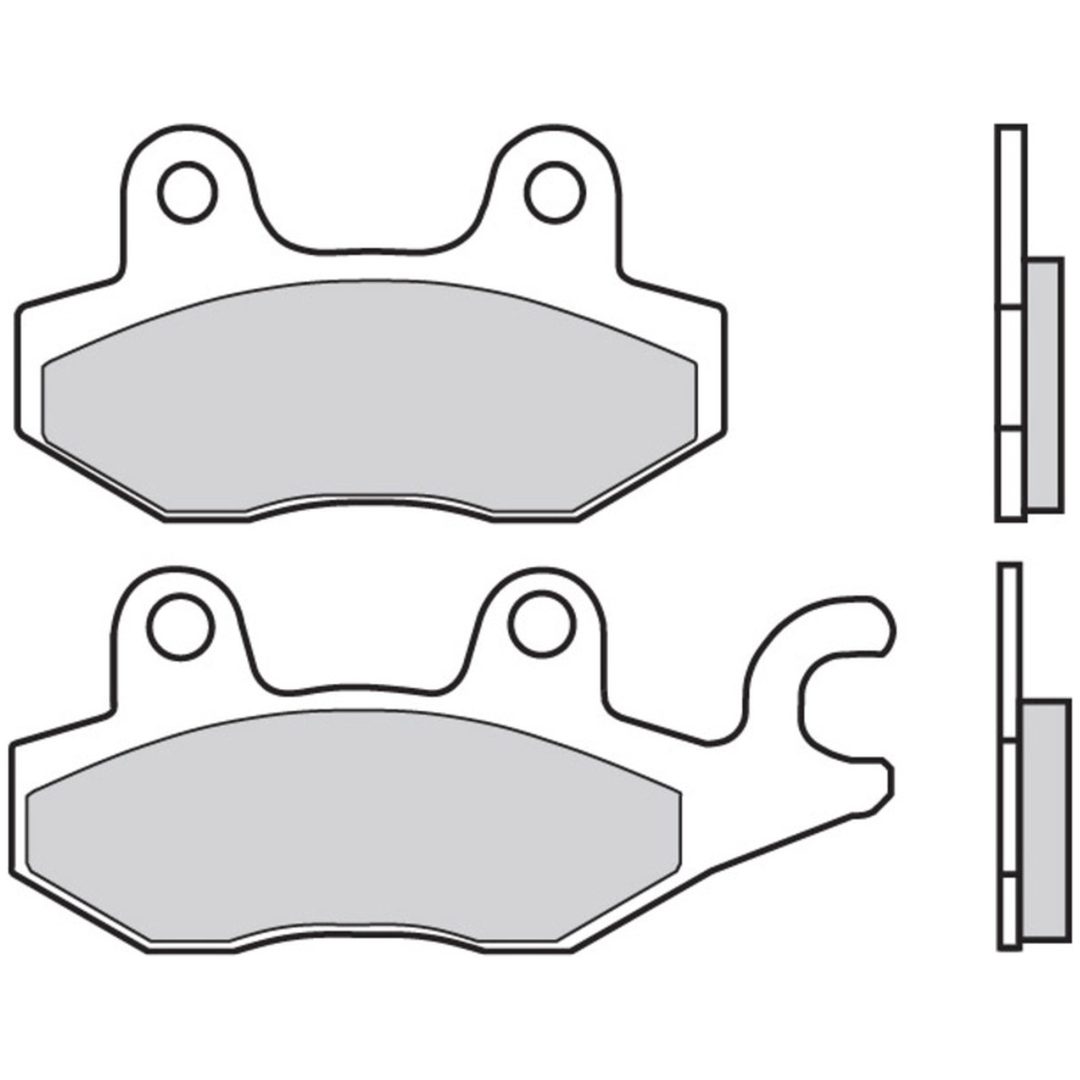 Bremseskiver Scooter Carbon Ceramic Brembo Naturlig – billede 3