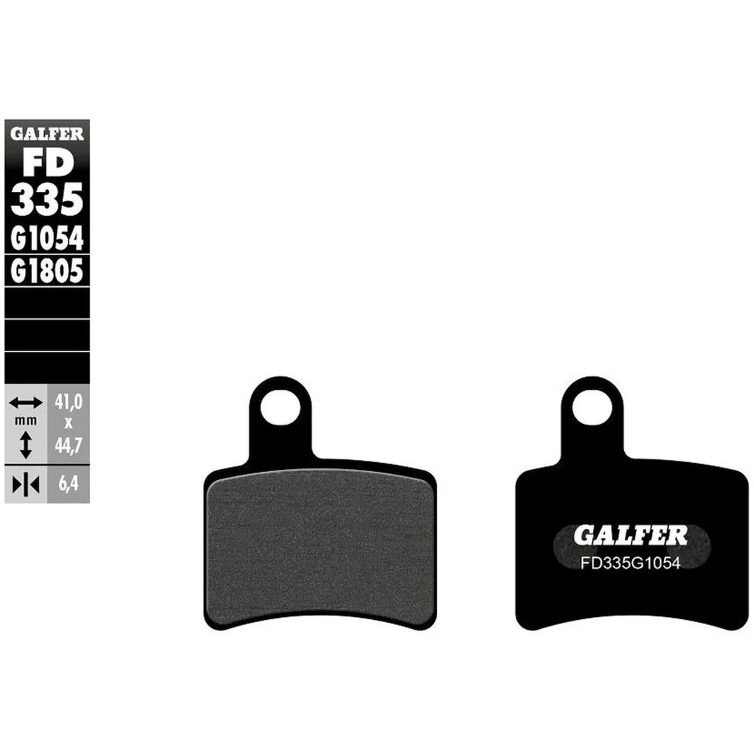 Bremseskiver Semi-metallic Semi-sintrede GALFER Bremseklods – billede 2