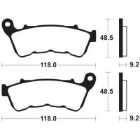 Bremseskiver Sintrede Metal Tecnium