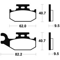 Bremseskiver Sintrede Metal Tecnium