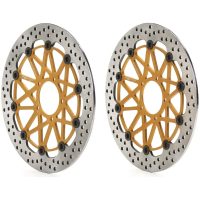 Bremseskivesæt SUPERSPORT RACING XTRA LINE Boret Fuldt flydende Rustfrit stål BREMBO