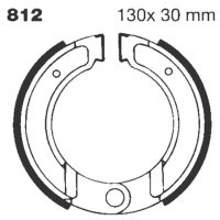 Bremsesko Water Grooved EBC