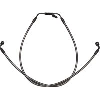 Bremseslange Non-abs Dual Disc Lower Sort Perle MAGNUM SHIELDING