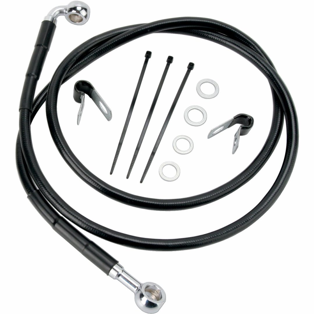 Bremseslange Standard Sort DRAG SPECIALTIES
