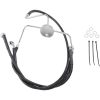 Bremseslange Standard Sort DRAG SPECIALTIES +2" – miniature 1
